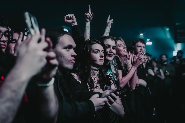 Parkway Drive performing live in Adelaide at Hindley Street Music Hall